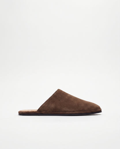 The Dume in Mocha Suede, SideProfile