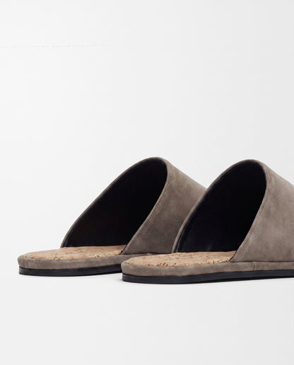The Dume in Taupe Suede, Back45