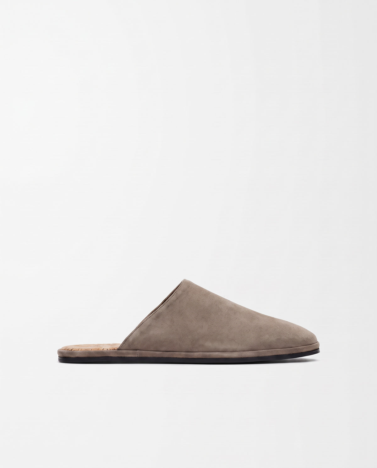 The Dume in Taupe Suede, SideProfile