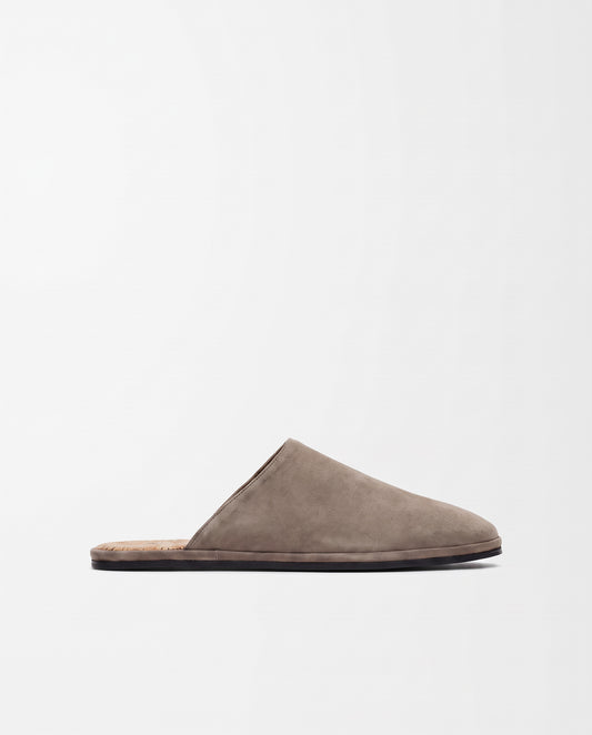 The Dume in Taupe Suede, SideProfile