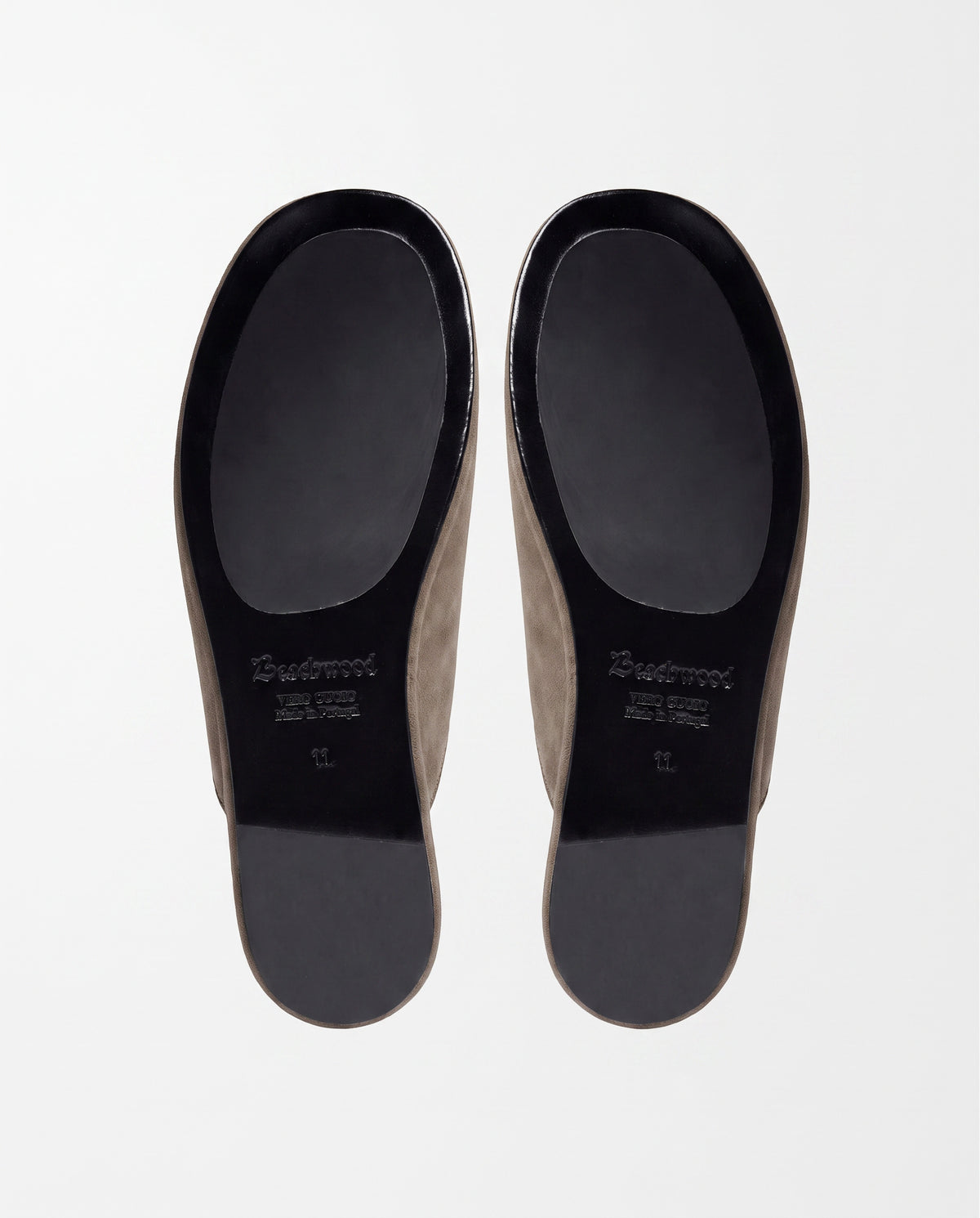 The Dume in Taupe Suede, SoleView