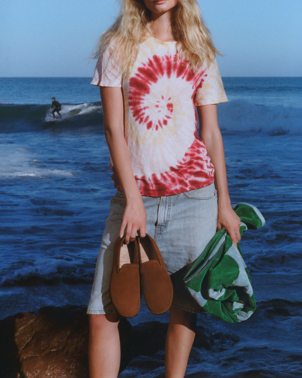 The Glen in Tobacco Suede at Little Dume, Malibu